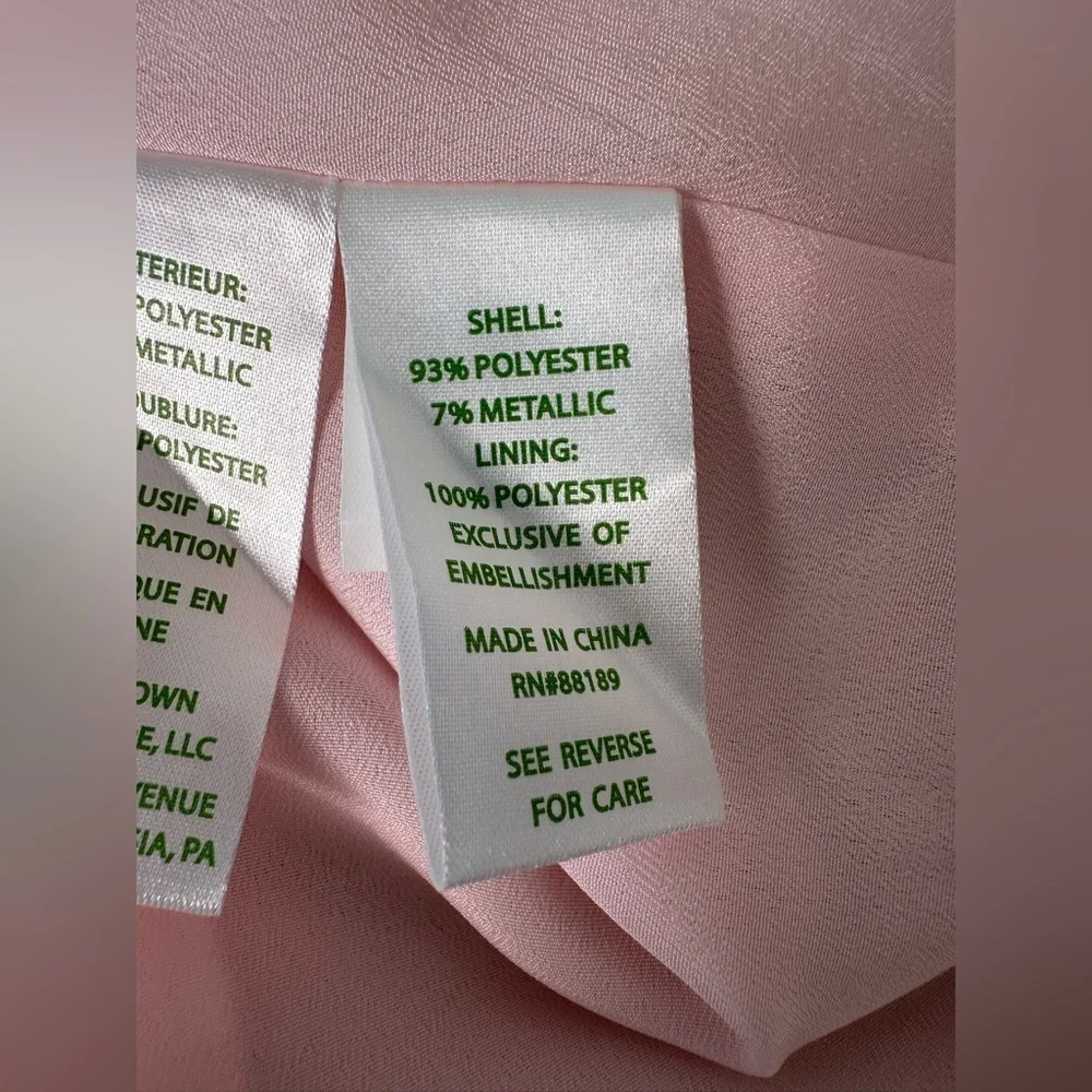 Lilly Pulitzer Karter Shift Dress in a Pink Metallic Jacquard Fabric Size 4